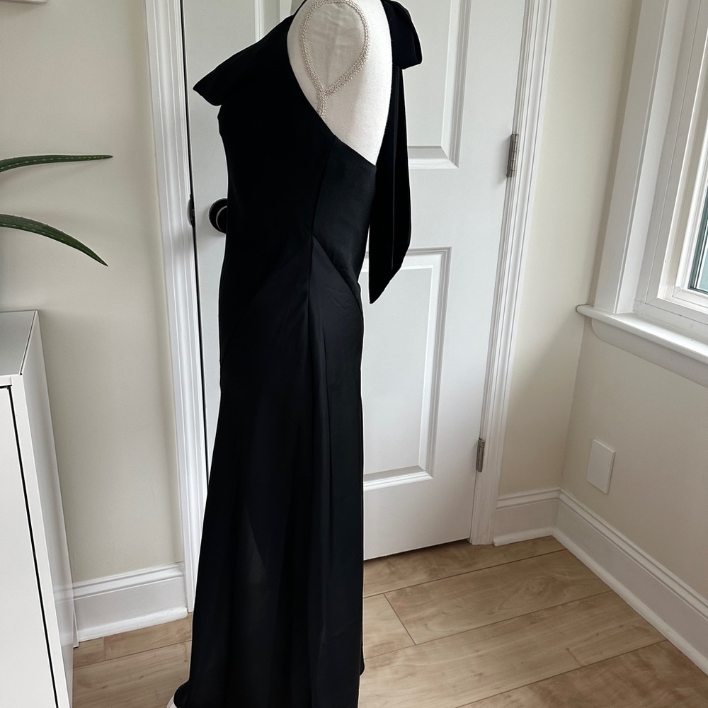 Cushnie Sleek Black Backless Dress - Picture 3 of 7